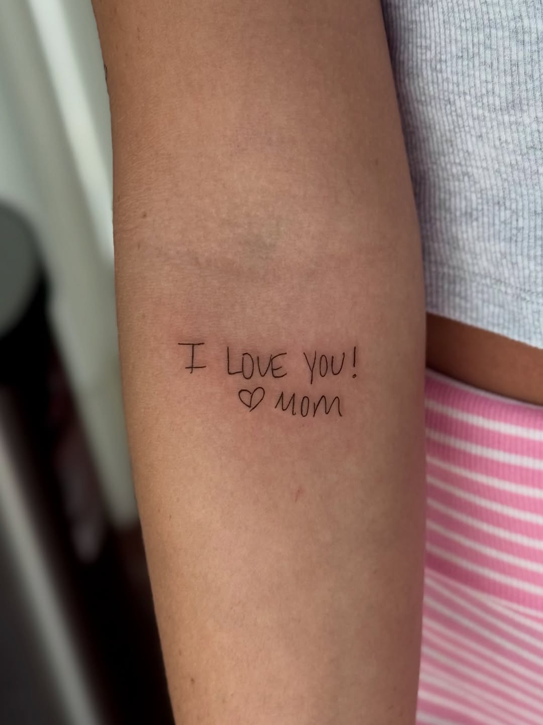 Tattoo by @daintydetailsbyalyssa β lettering_script, fine_line