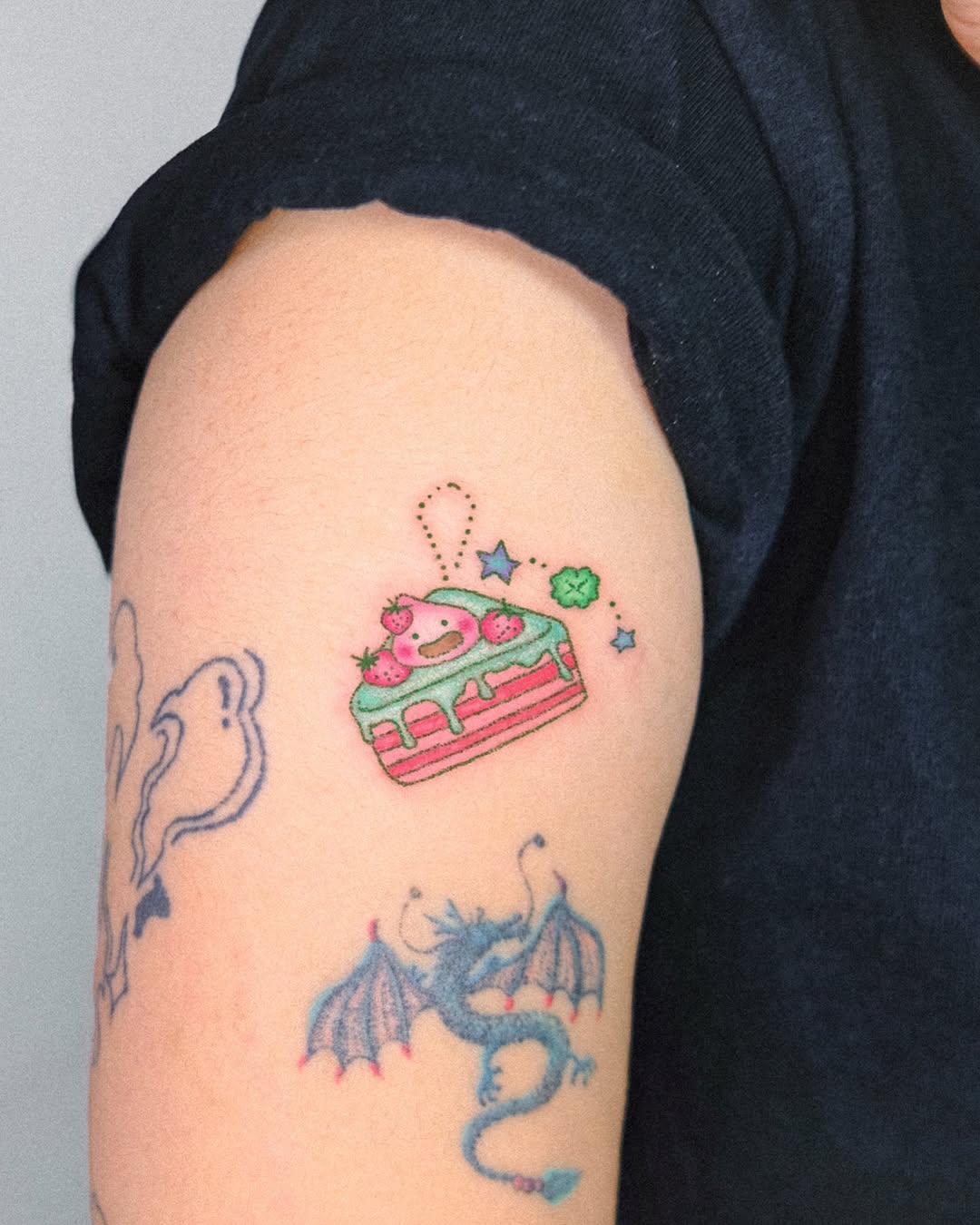 Tattoo by @katzepoke — new_school