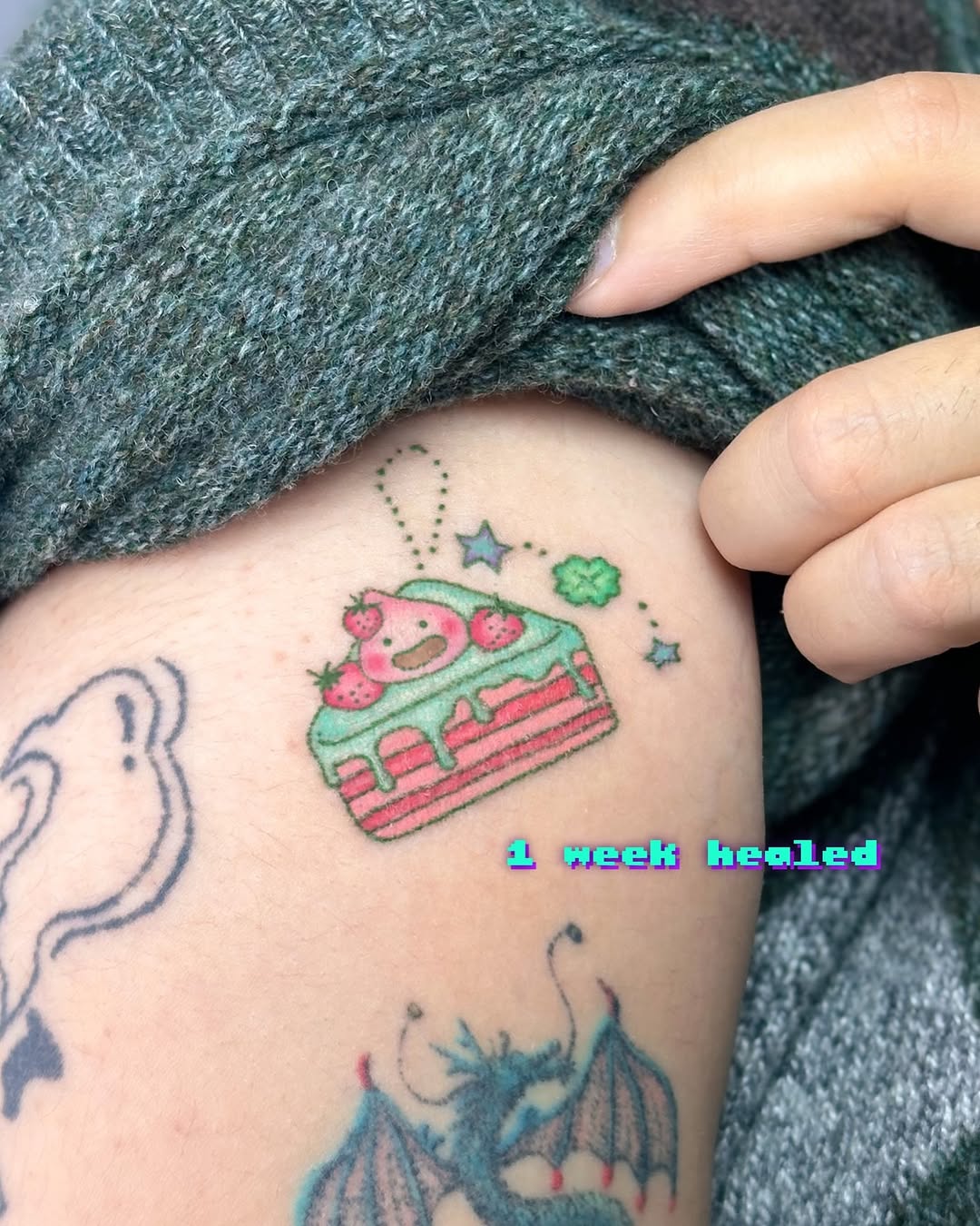 Tattoo by @katzepoke — new_school