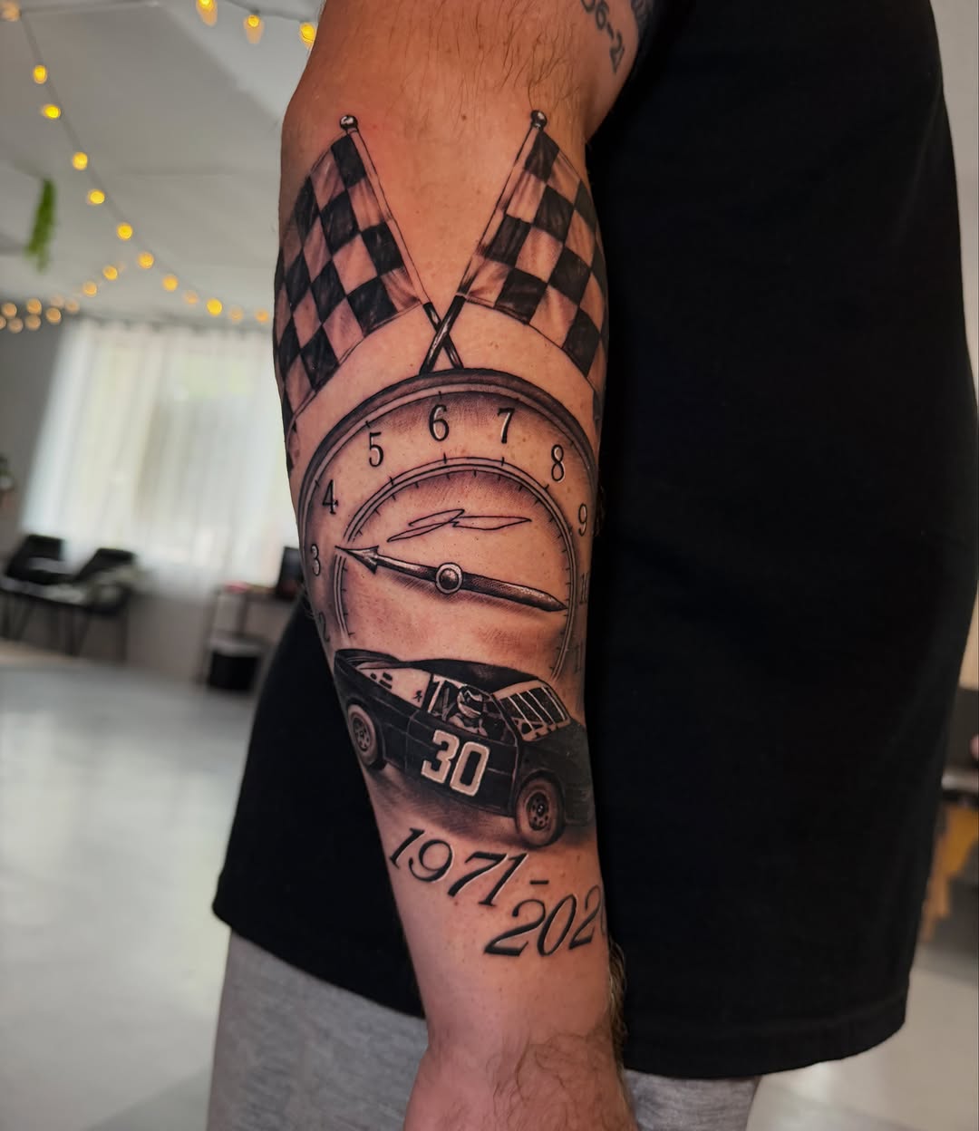 Tattoo by @hassintattoo — realism, black_and_grey