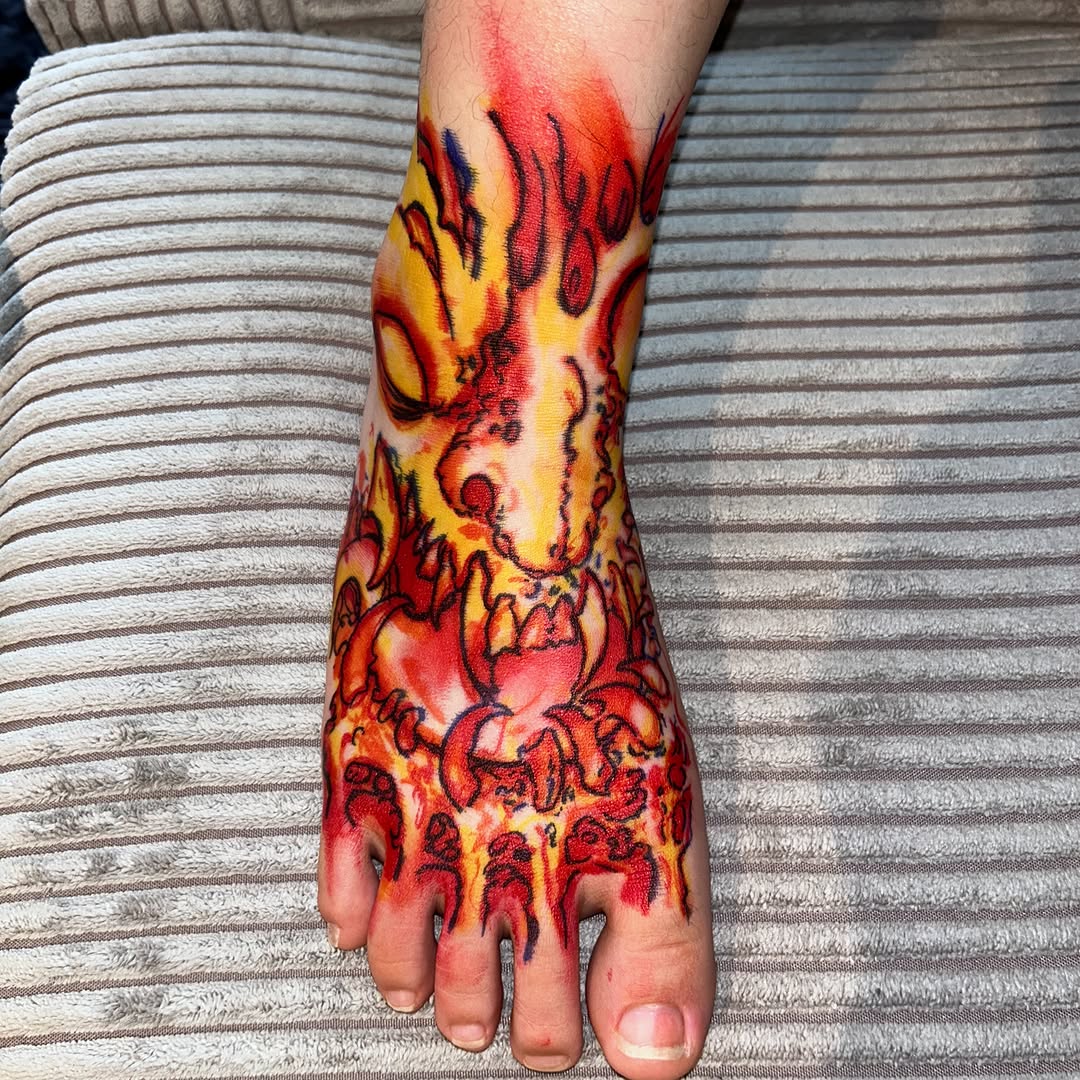 Tattoo by @99_blk โ new_school