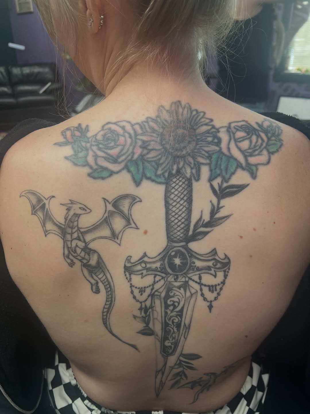 Tattoo by @natalies_tatties — black_and_grey, realism