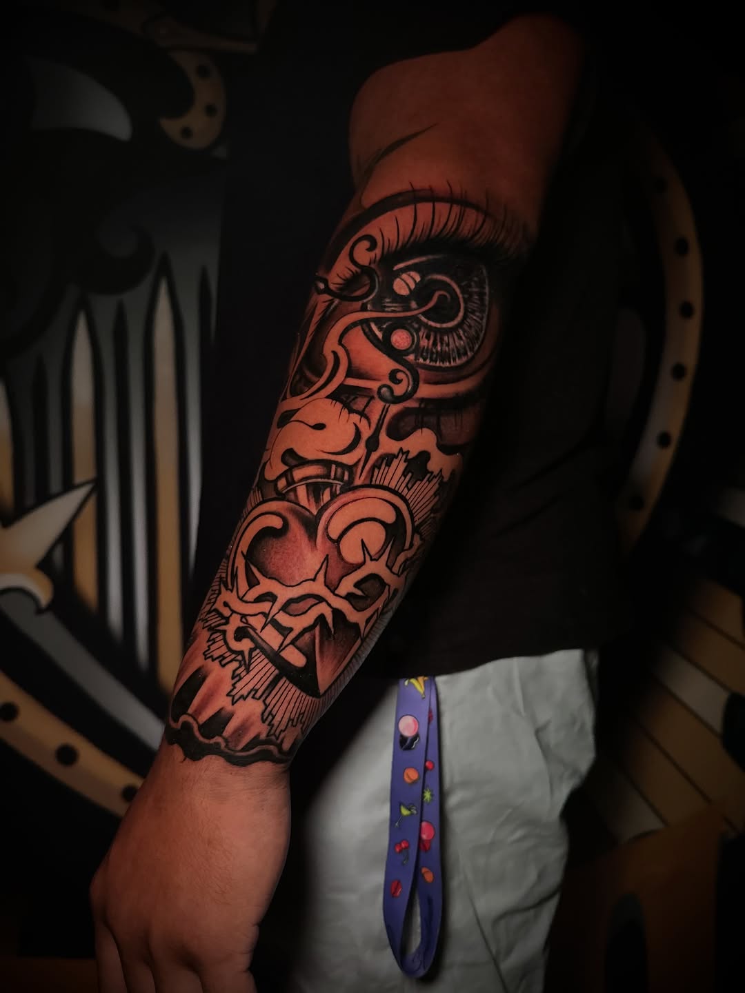 Tattoo by @cholo_supremetattoos โ black_and_grey, dark_realism