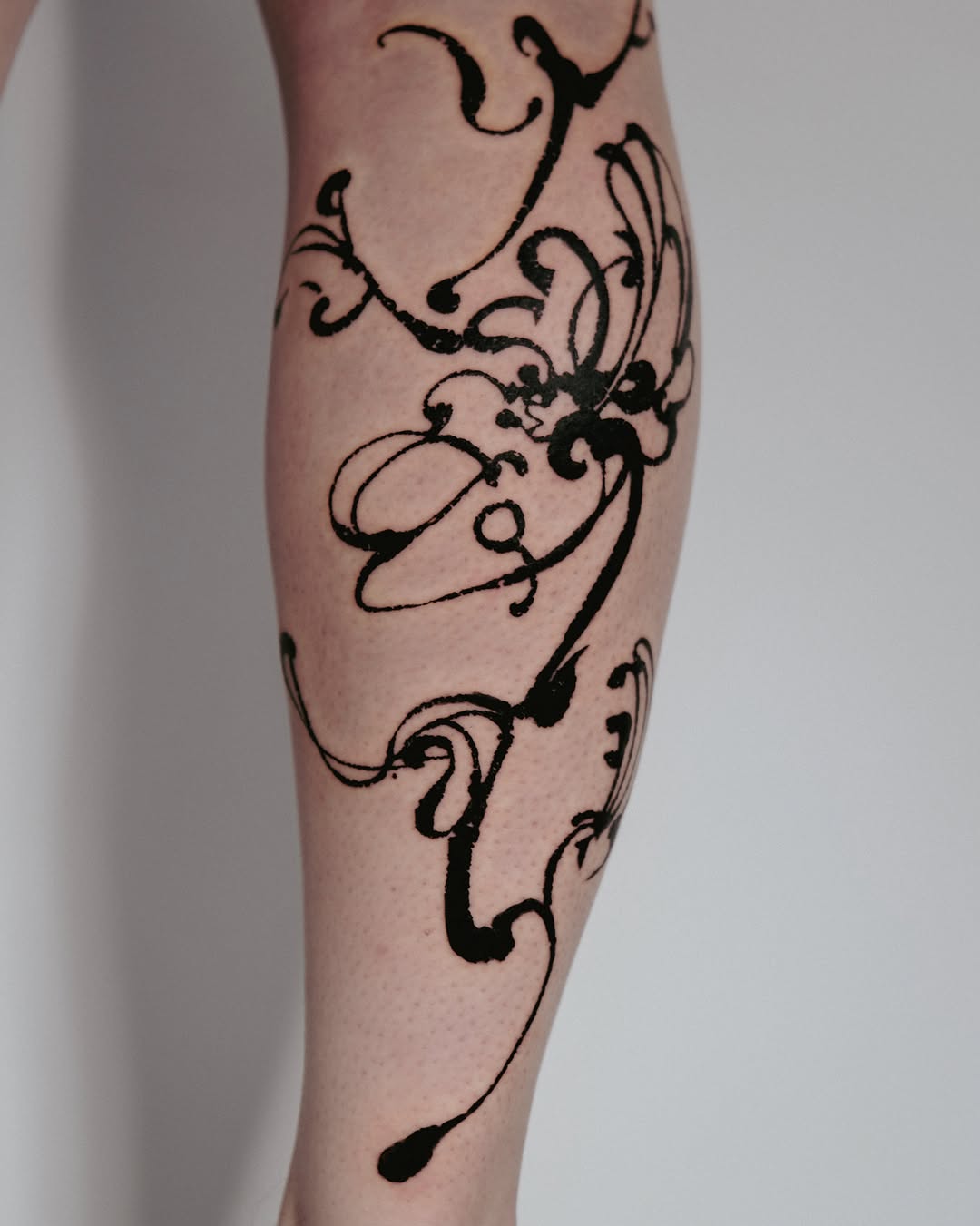 Tattoo by @theonly4zoy — blackwork, ornamental