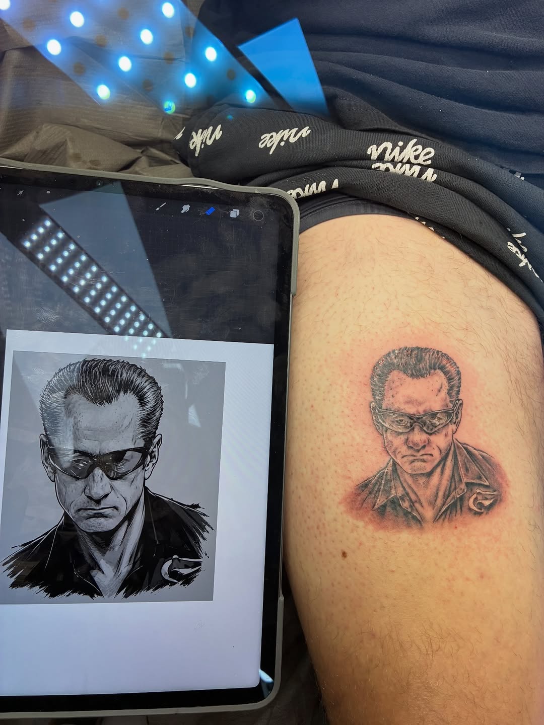 Tattoo by @streetmeat.tat — realism, black_and_grey