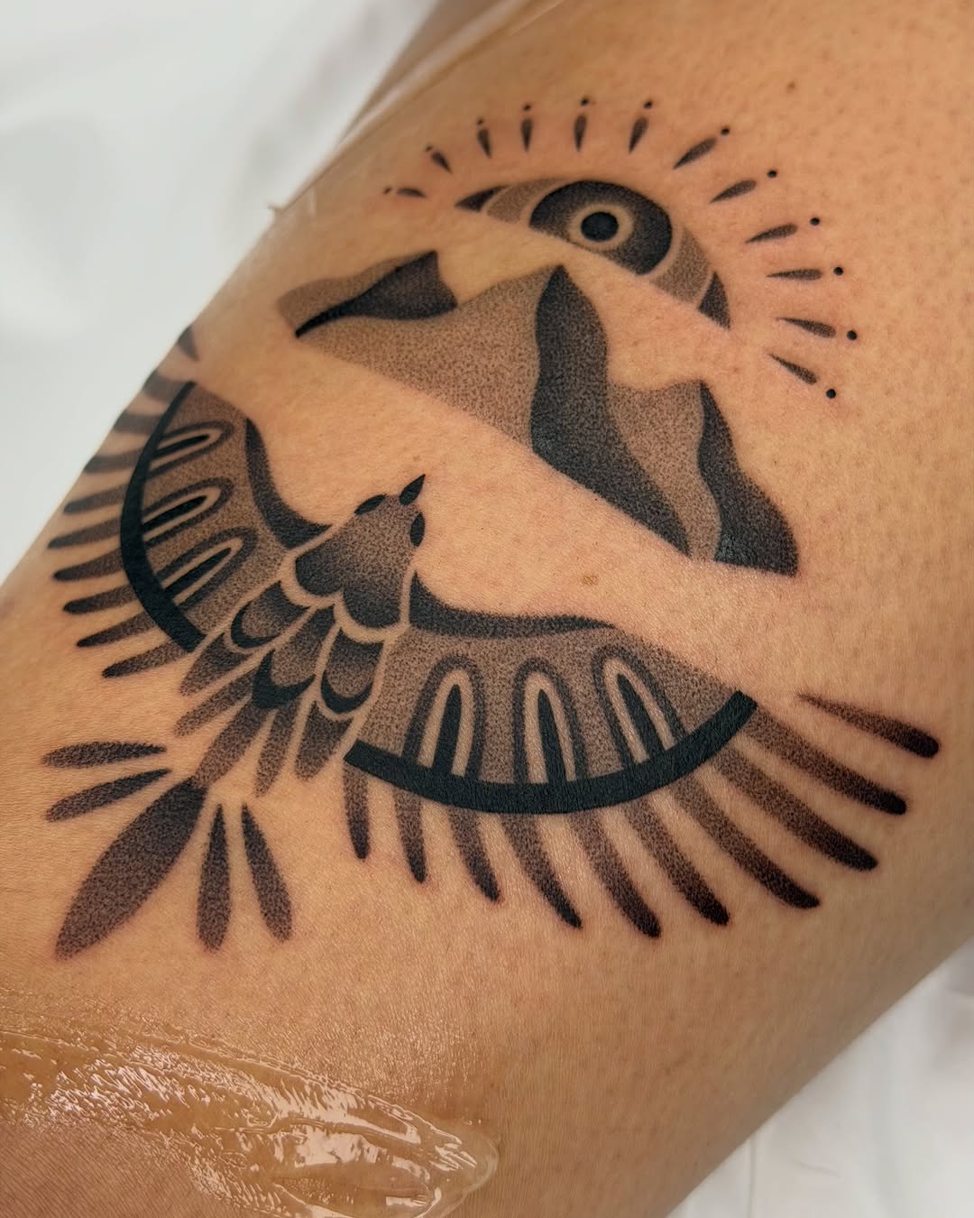 Tattoo by @julesrose.tattoos β dotwork, black_and_grey
