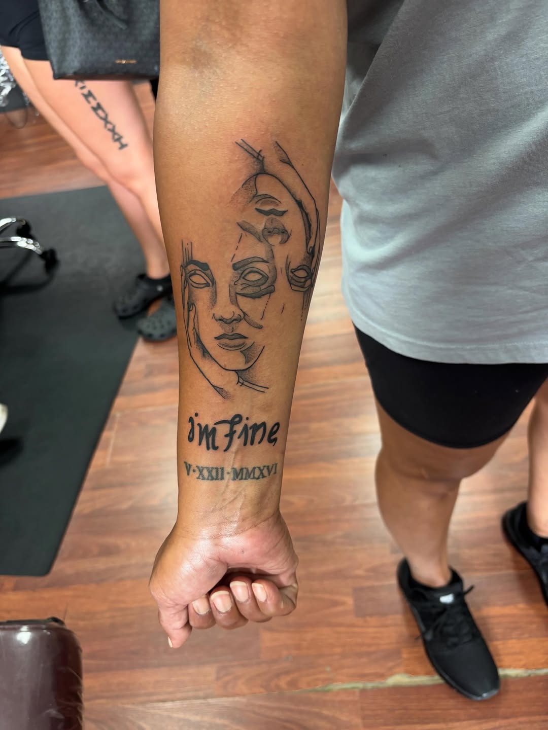 Tattoo by @tattoos_by_trav — fine_line, lettering_script