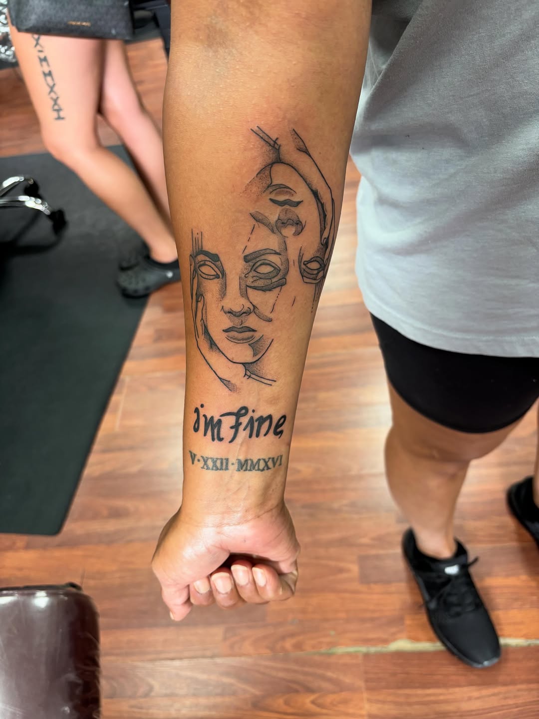 Tattoo by @tattoos_by_trav — fine_line, lettering_script