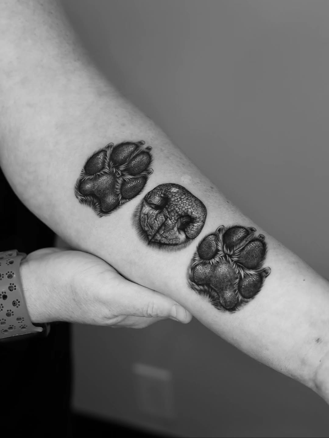 Tattoo by @cien_ink — realism, black_and_grey