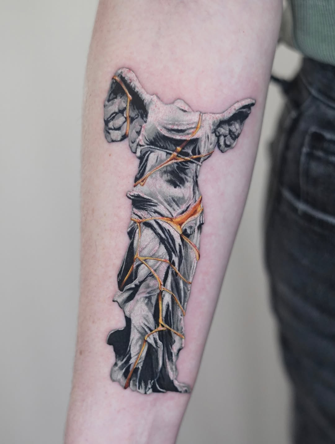 Tattoo by @tateart — realism, black_and_grey