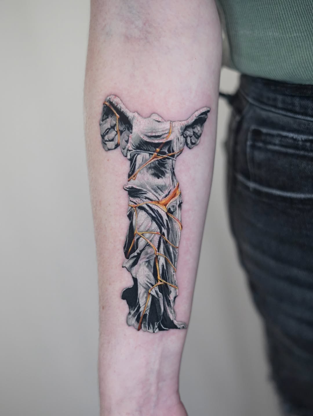 Tattoo by @tateart — realism, black_and_grey