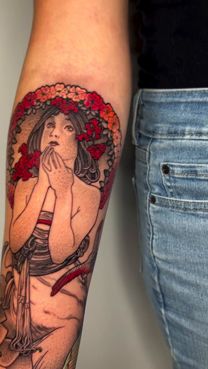 Tattoo by @tallartist — neo_traditional, realism