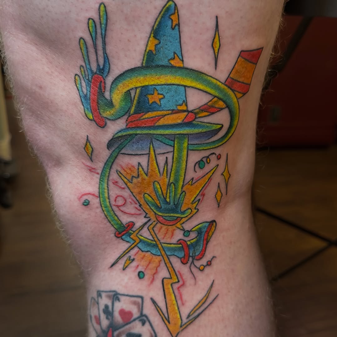 Tattoo by @purplesticky — new_school