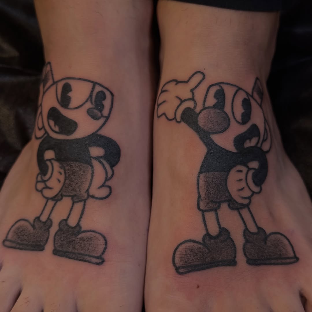 Tattoo by @purplesticky — new_school