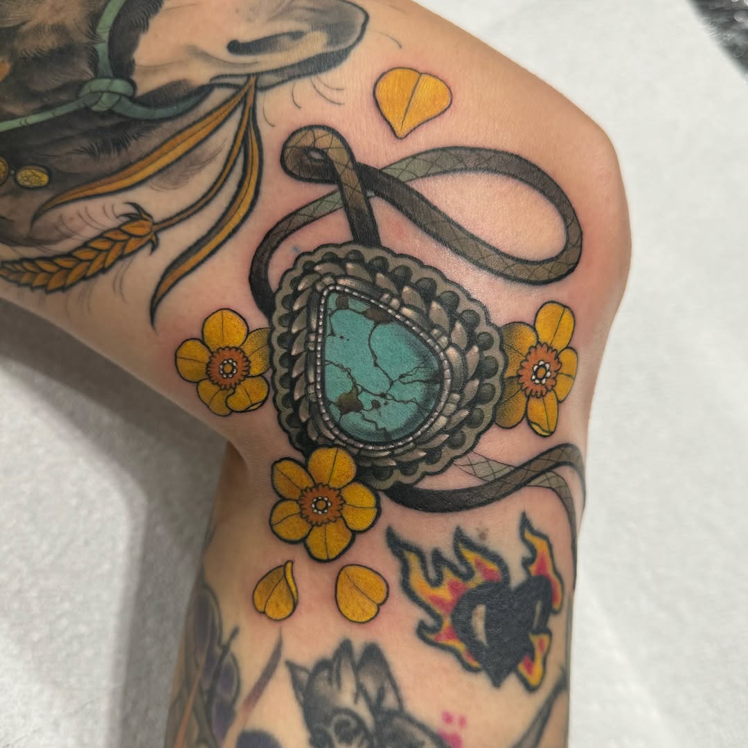 Tattoo by @rachelsmithtattoo — american_traditional, realism
