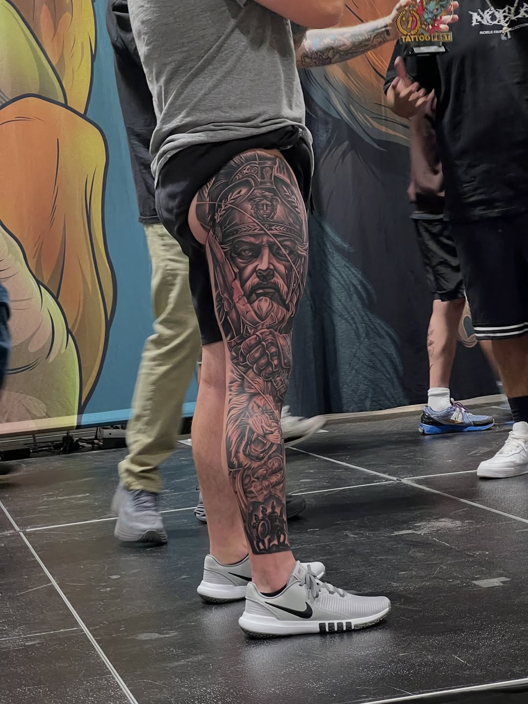 Tattoo by @xxreigh β realism, black_and_grey