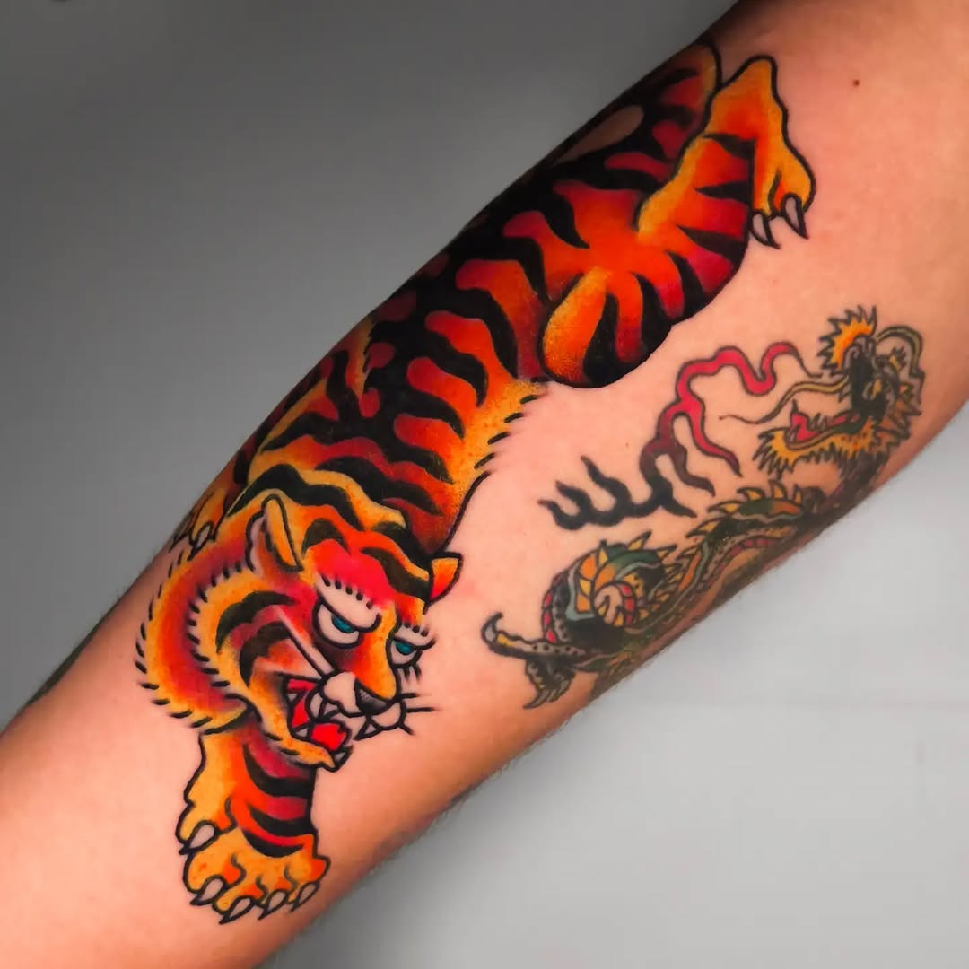 Tattoo by @pain_inks — american_traditional, neo_traditional