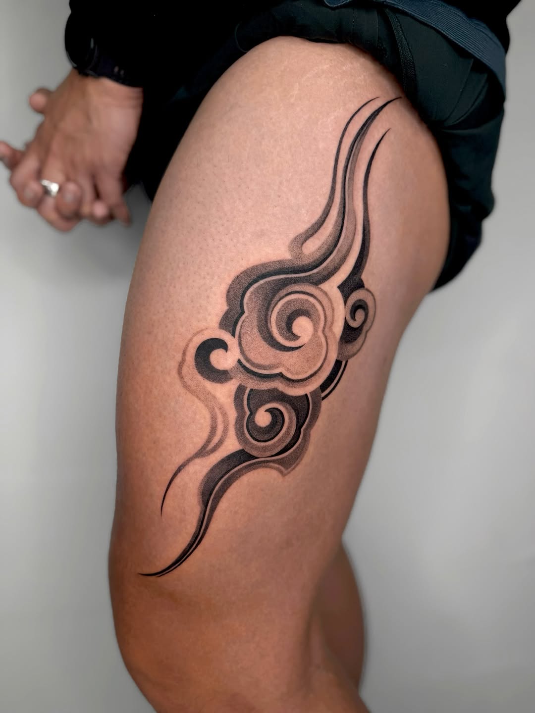 Tattoo by @sunvysideup — black_and_grey, ornamental