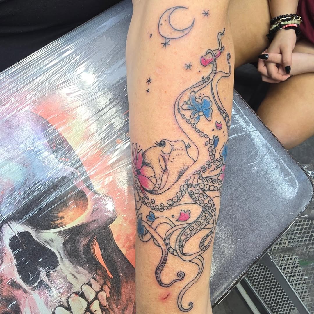Tattoo by @mike_hambright_tattoos — fine_line, illustrative