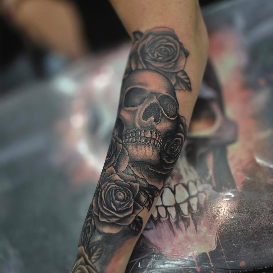 Tattoo by @mike_hambright_tattoos — black_and_grey, realism