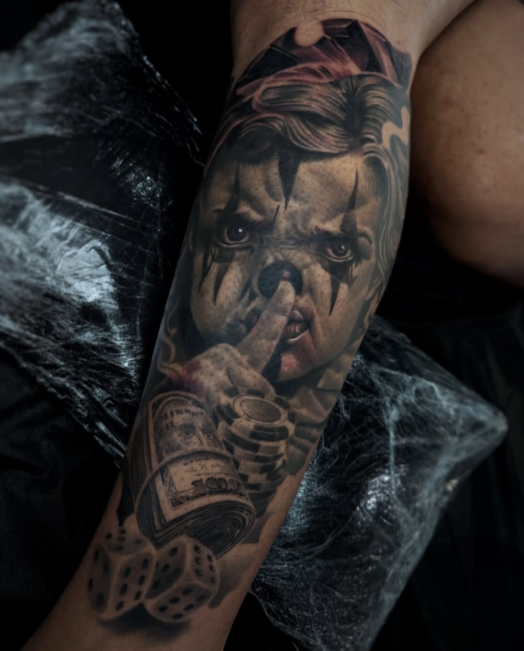 Tattoo by @inkbymaaku — realism, black_and_grey