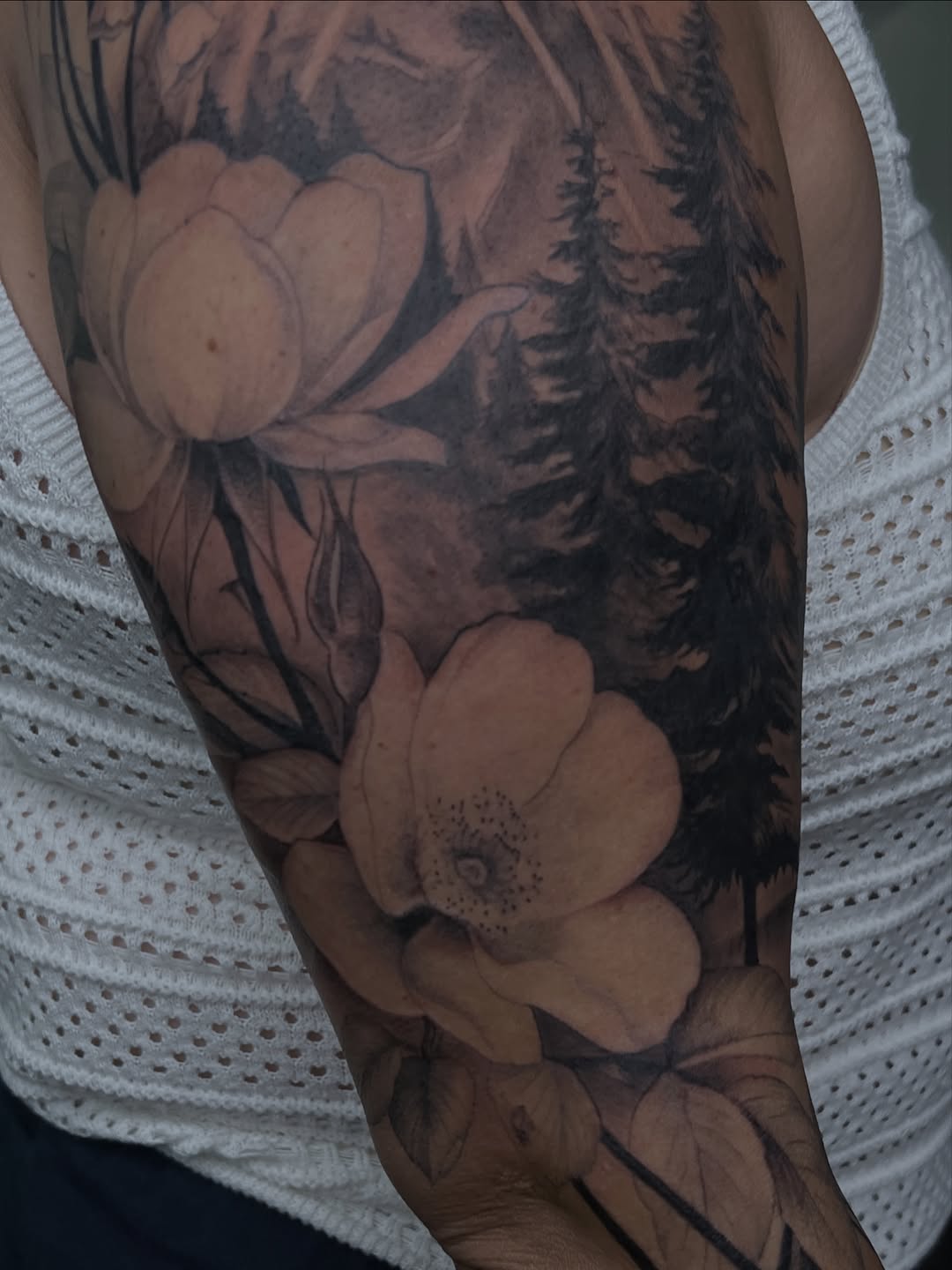 Tattoo by @mimzipma — realism, black_and_grey