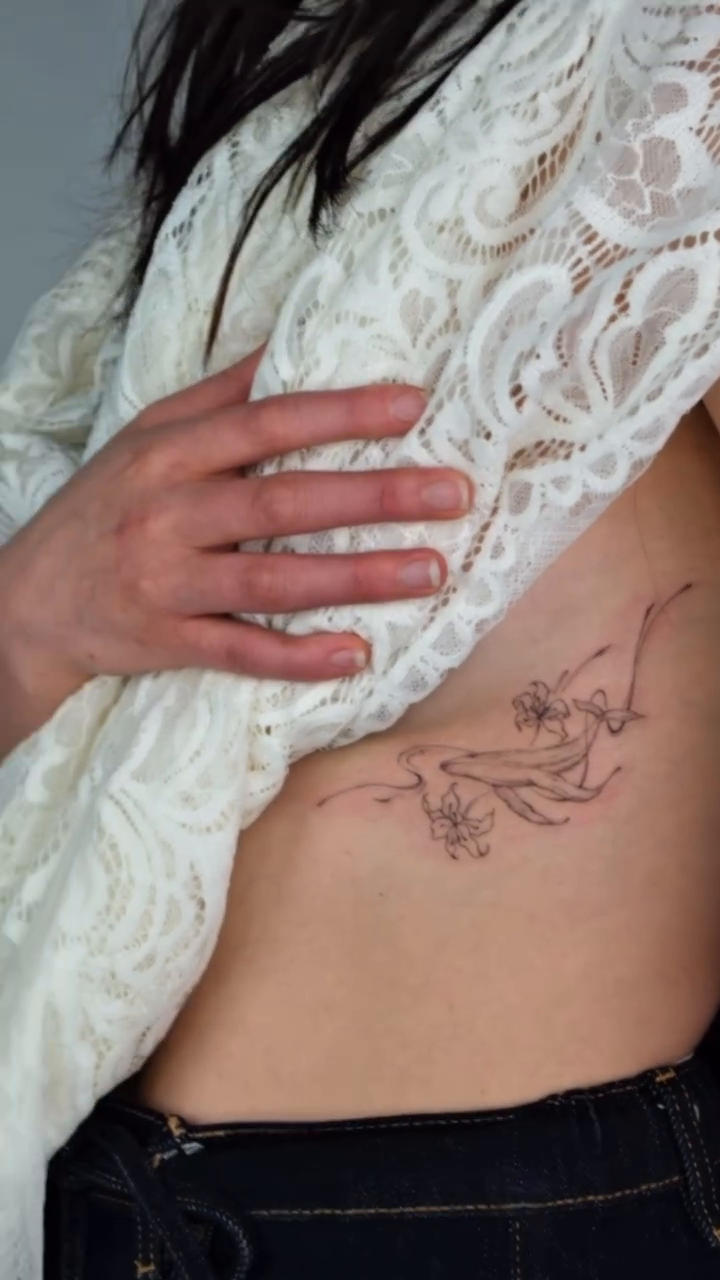 Tattoo by @fineline.misty — fine_line