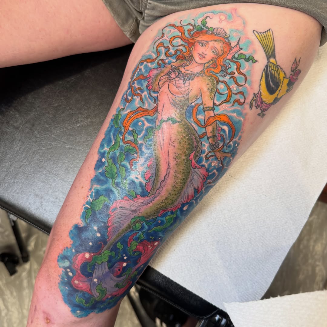 Tattoo by @rebekatattoos โ neo_traditional, illustrative