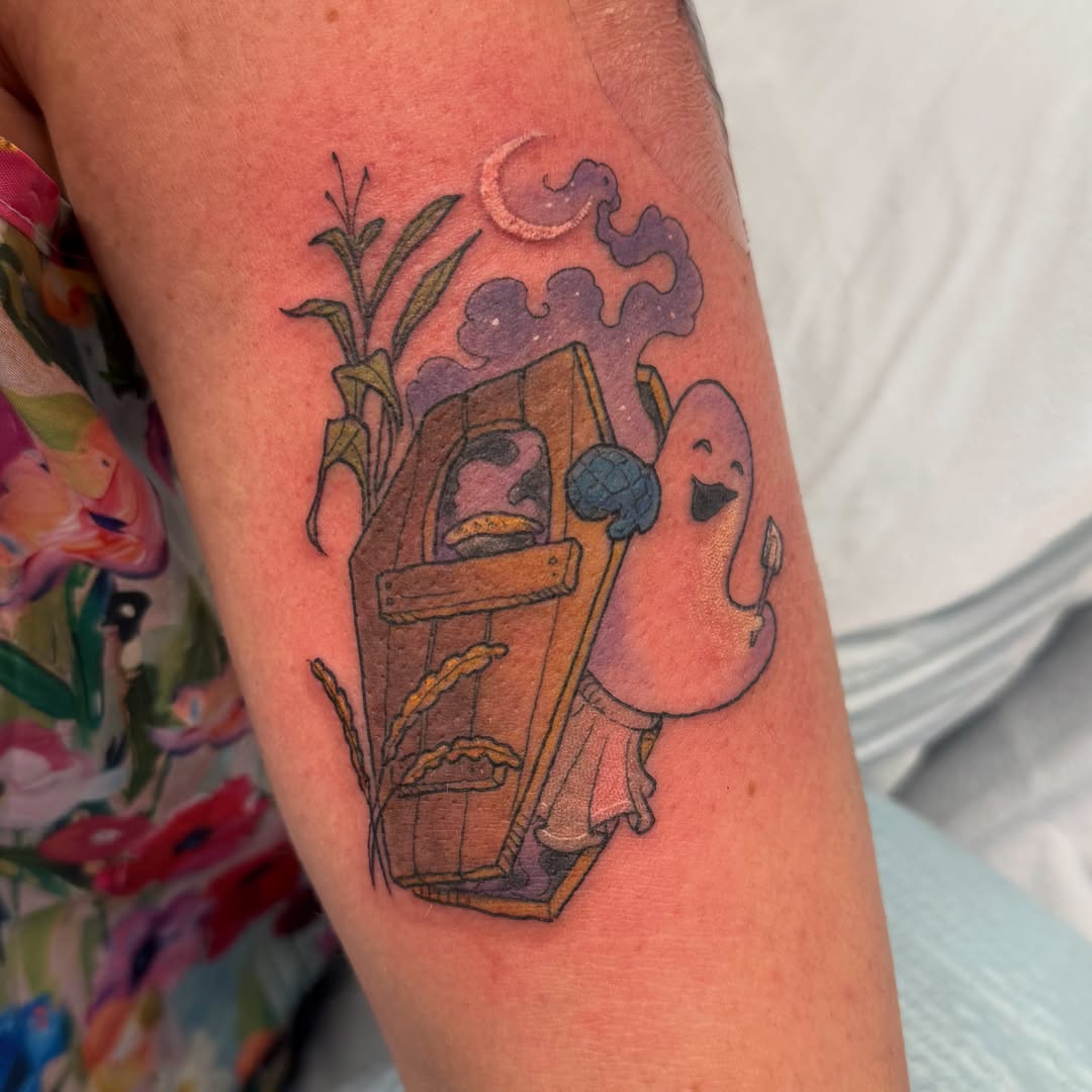 Tattoo by @rebekatattoos โ new_school, illustrative