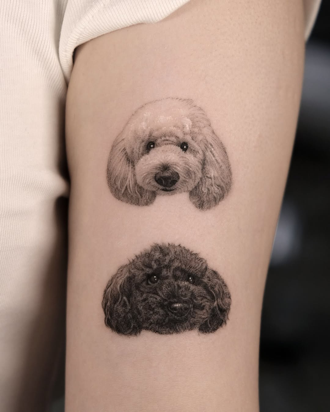Tattoo by @yumemonchi — realism, black_and_grey