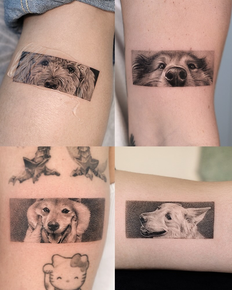 Tattoo by @yumemonchi — realism, black_and_grey