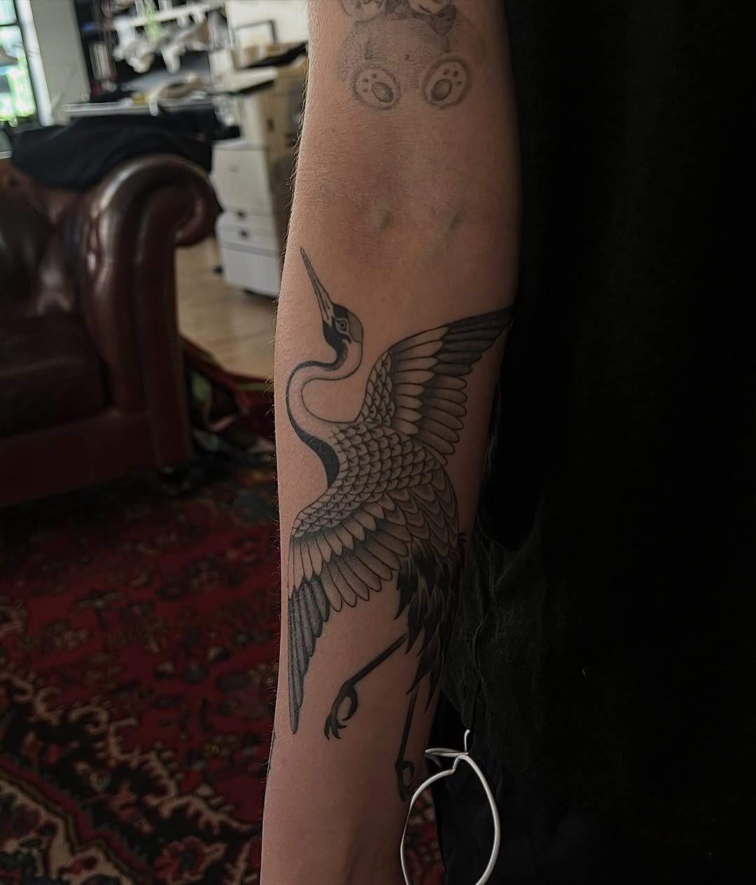 Tattoo by @linahsiaotattoo — japanese_irezumi, black_and_grey