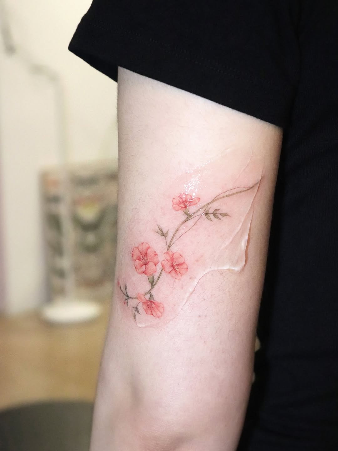 Tattoo by @vanilla__tattoo — fine_line, watercolor