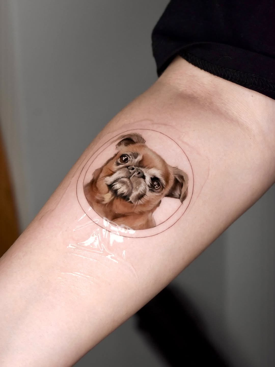 Tattoo by @biyanova_microrealism_tattoo — realism, black_and_grey