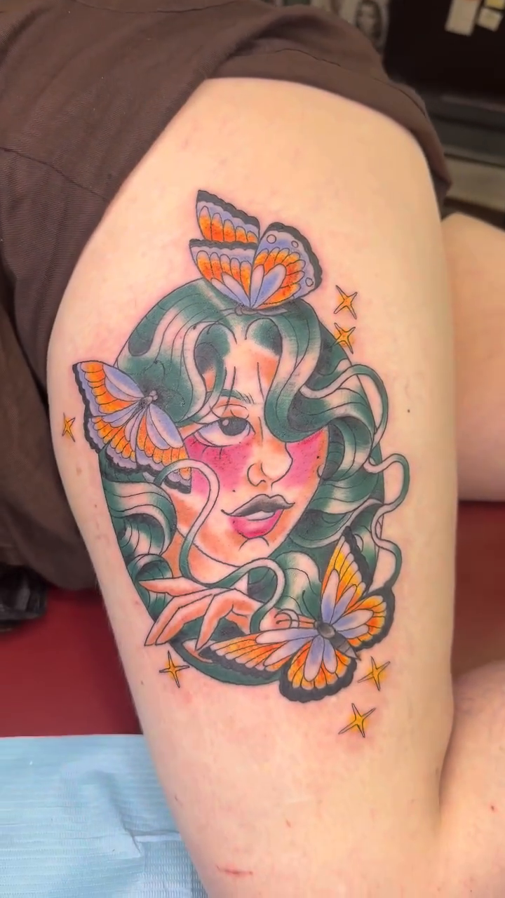 Tattoo by @soapytattoo β neo_traditional, fine_line