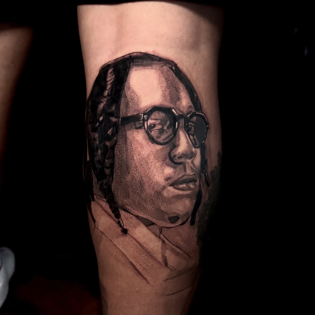 Tattoo by @tainotattoos โ black_and_grey, realism