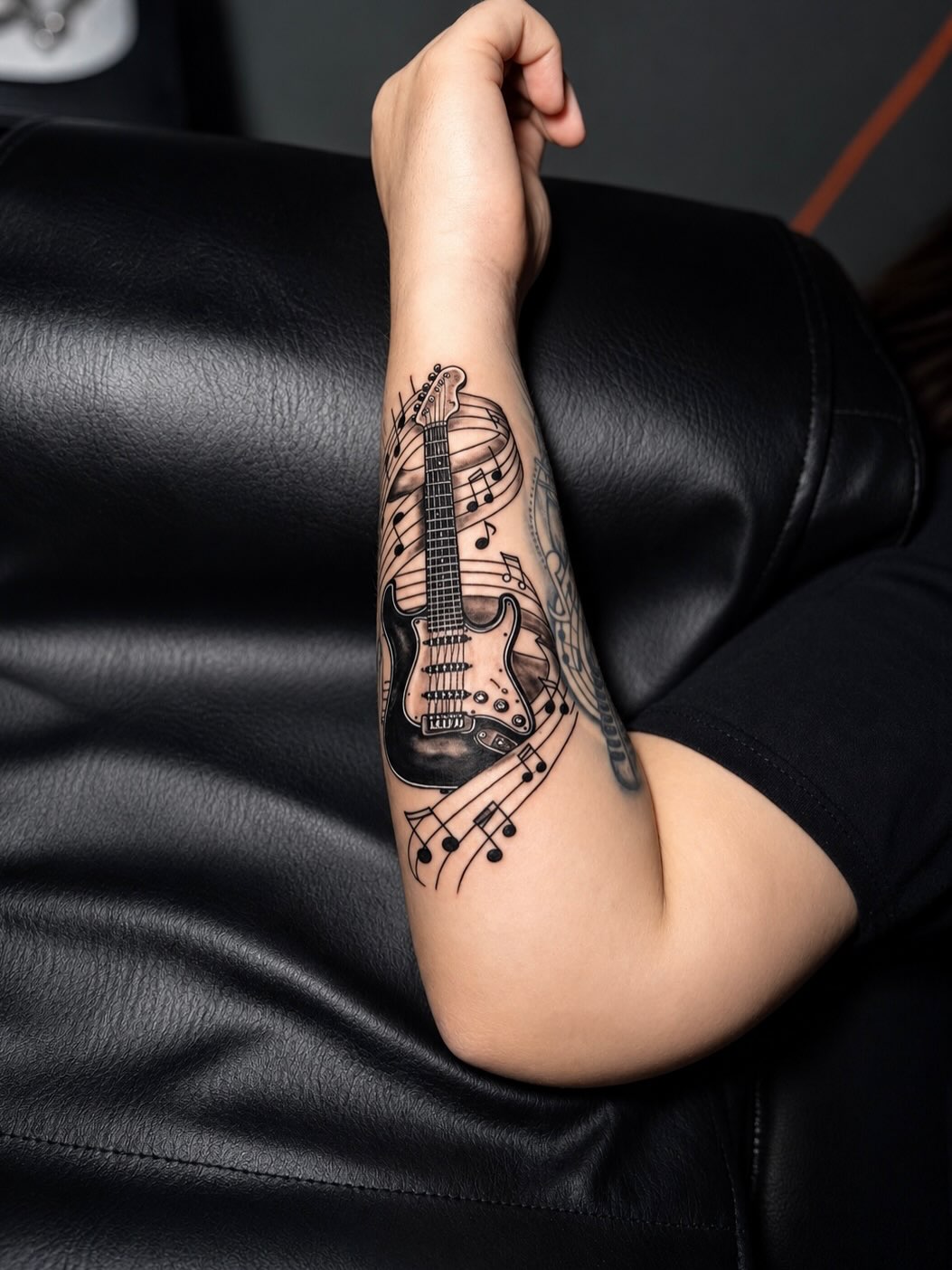 Tattoo by @inkwraps — black_and_grey, realism