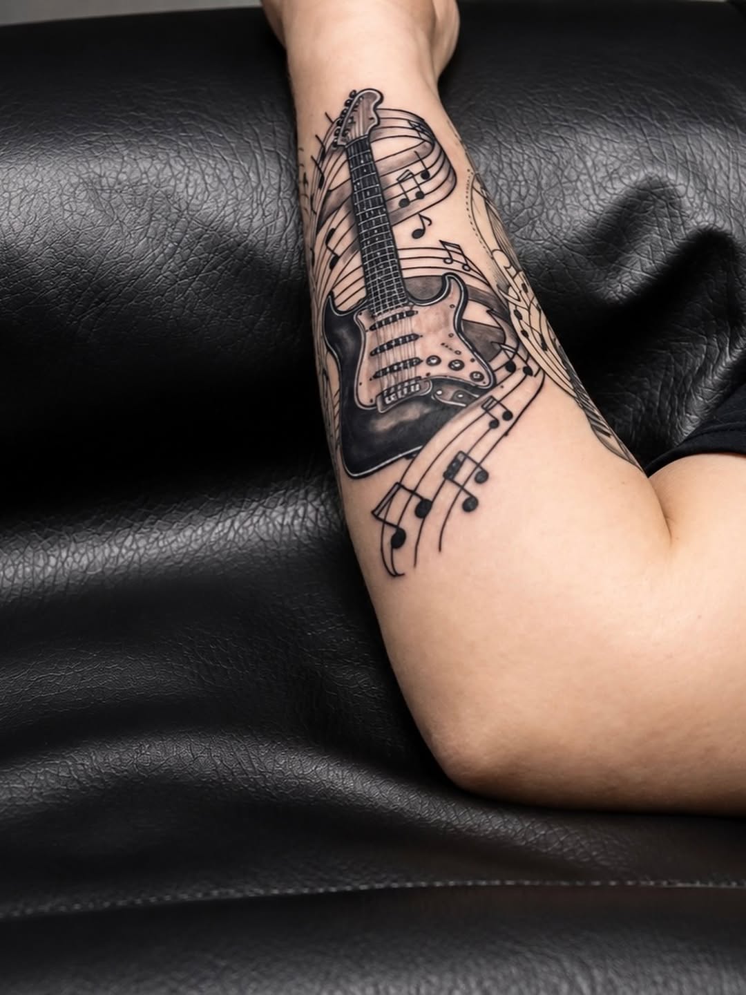 Tattoo by @inkwraps — black_and_grey, realism