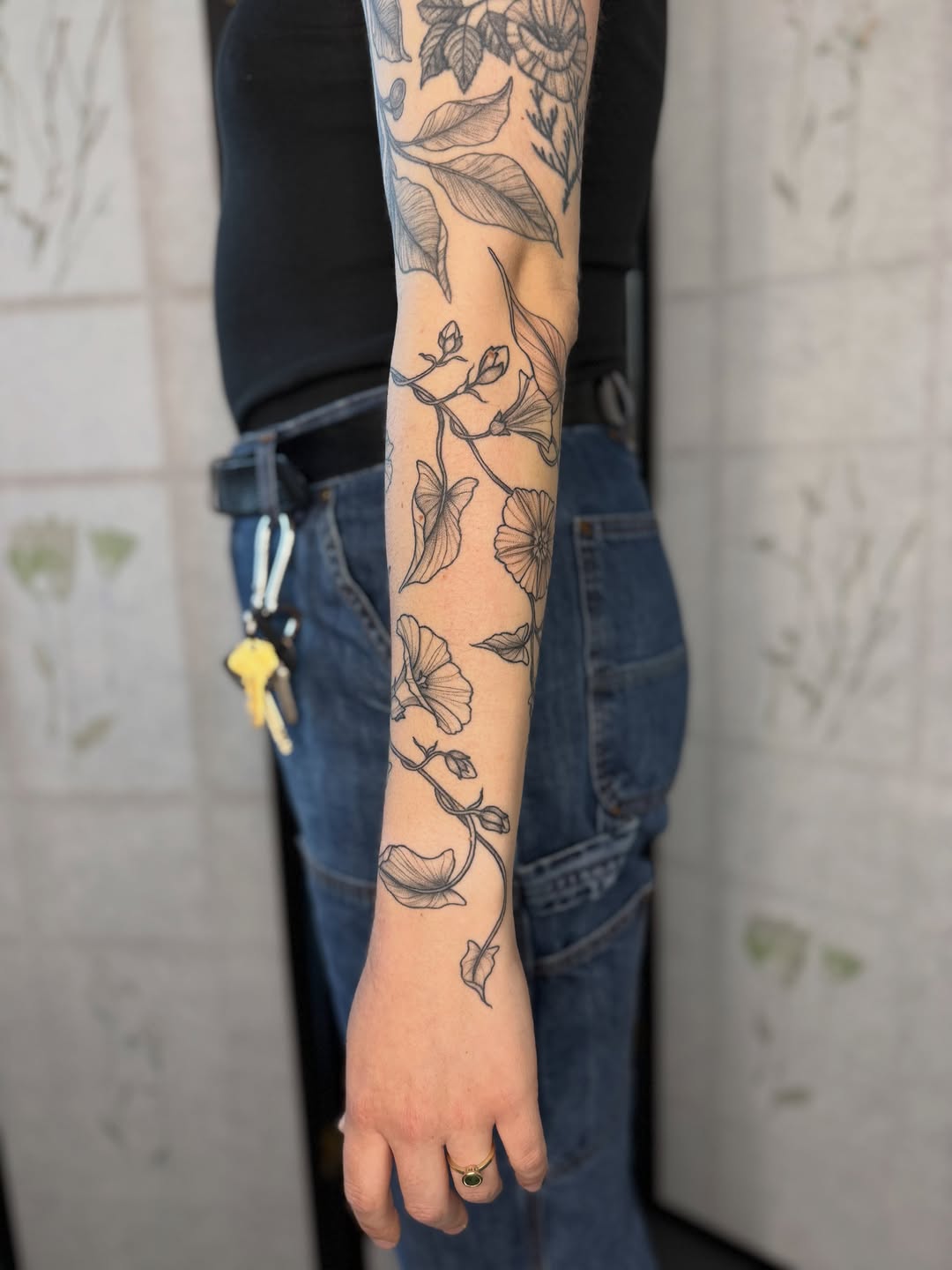 Tattoo by @noelle_adrienne — fine_line, illustrative