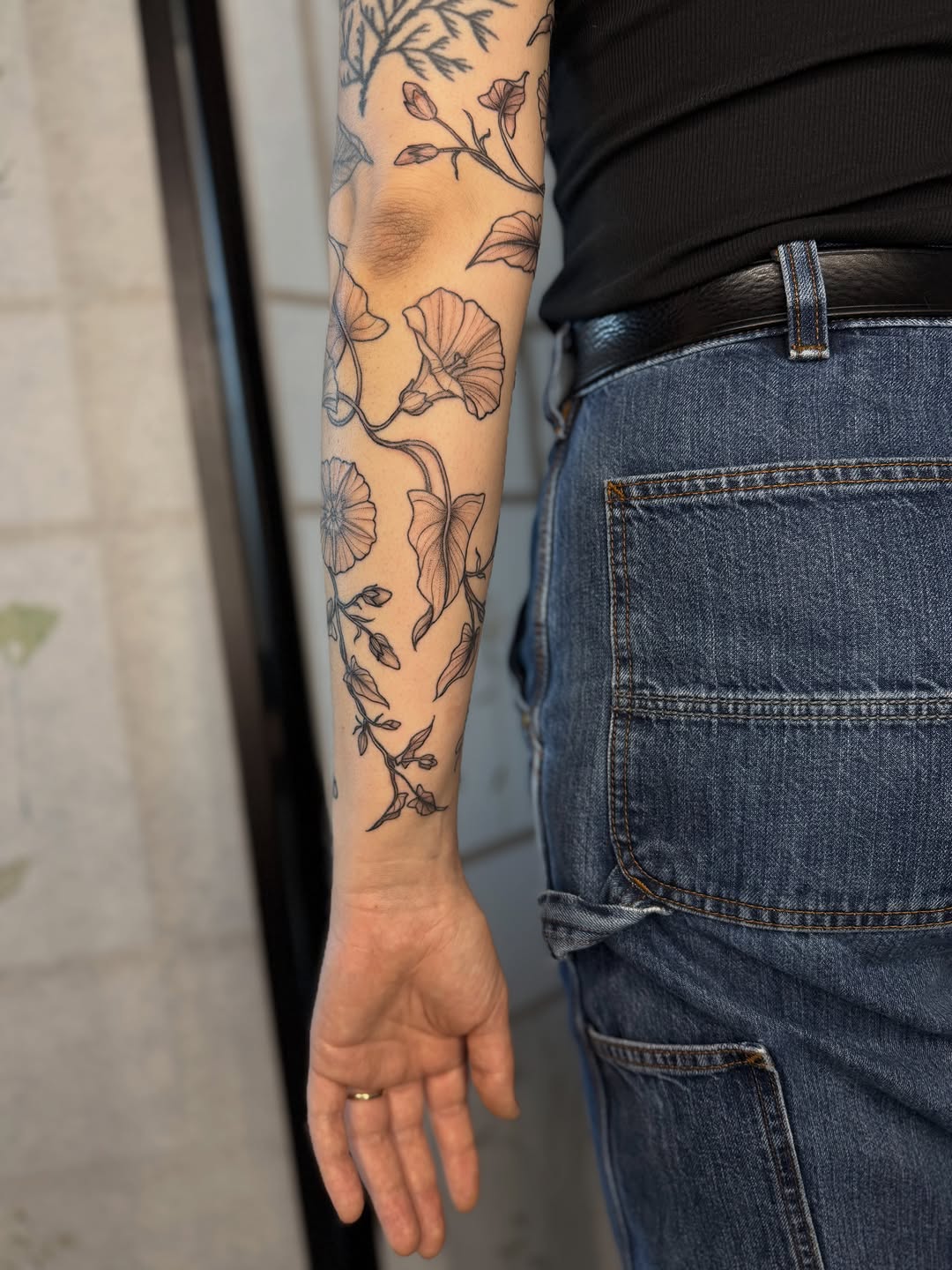 Tattoo by @noelle_adrienne — fine_line, illustrative