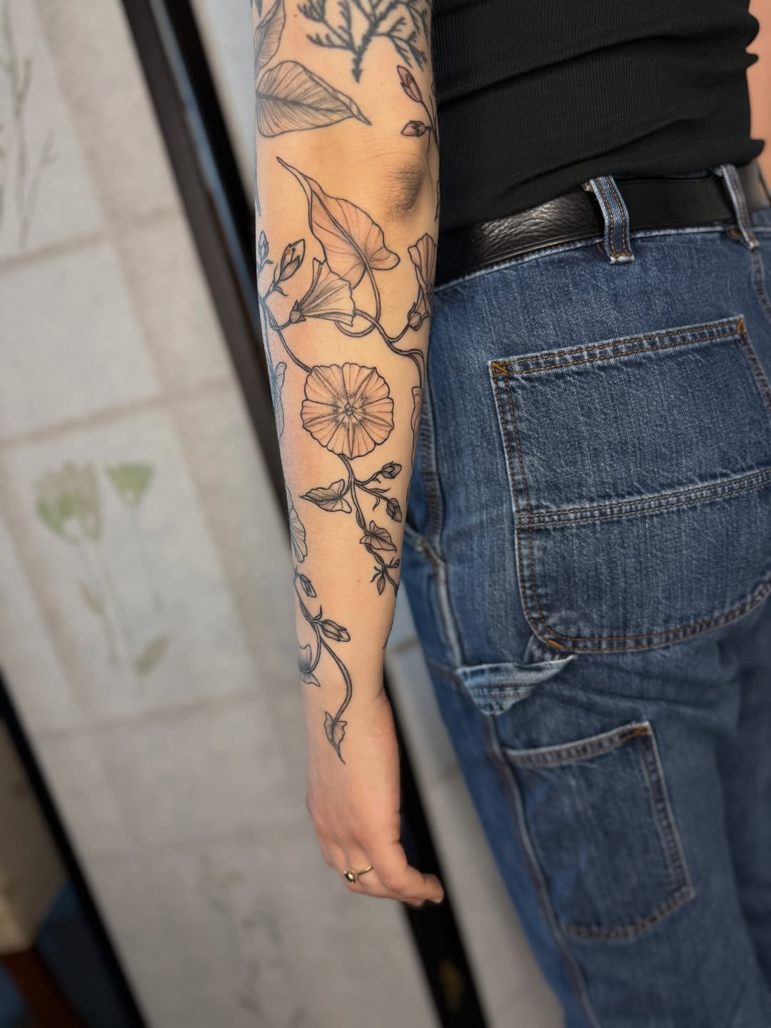 Tattoo by @noelle_adrienne — fine_line, illustrative