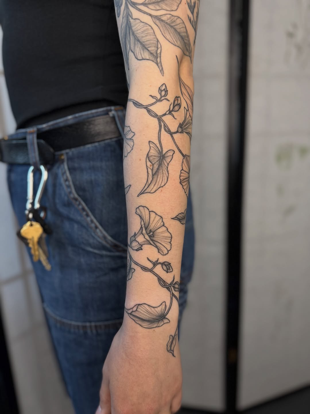 Tattoo by @noelle_adrienne — fine_line, illustrative