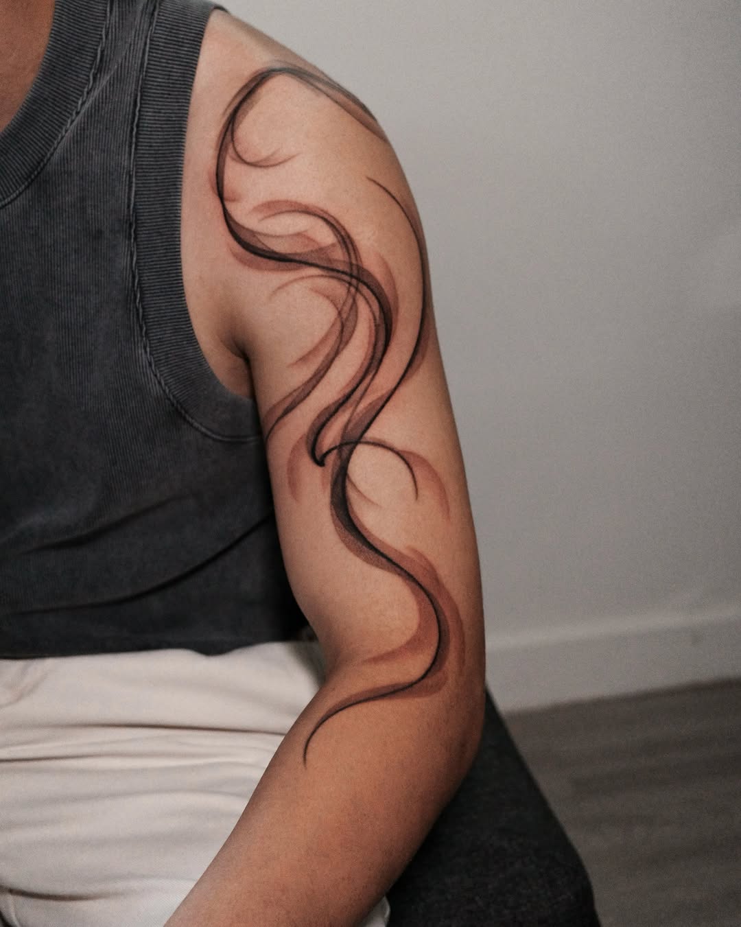 Tattoo by @chouzy_inkk — black_and_grey, fine_line
