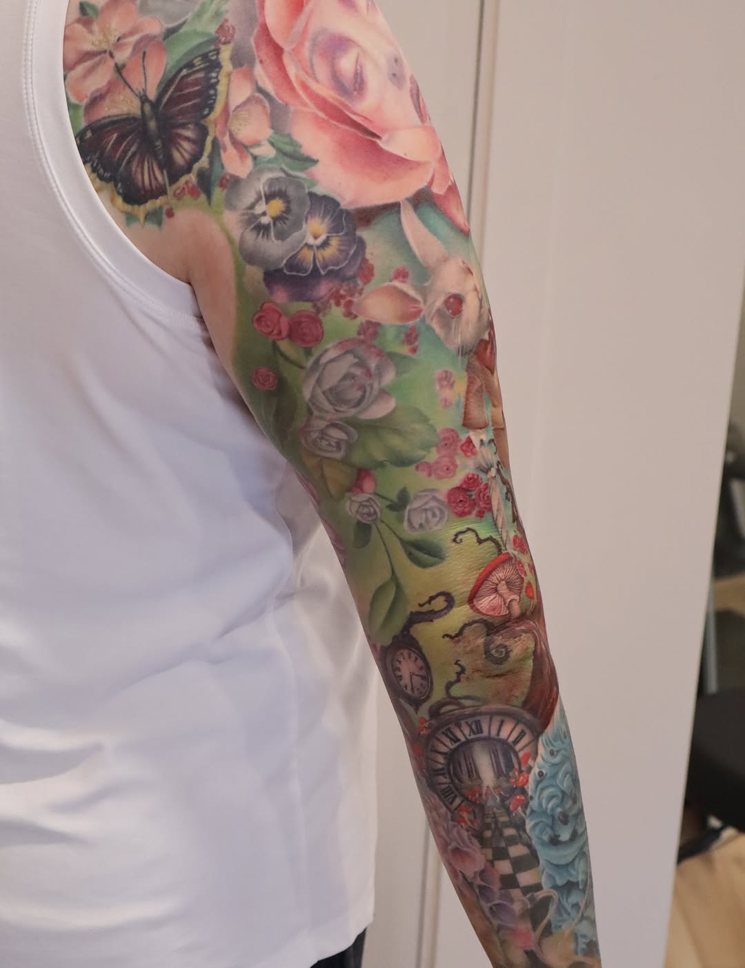 Tattoo by @delaneyink — realism, trash_polka