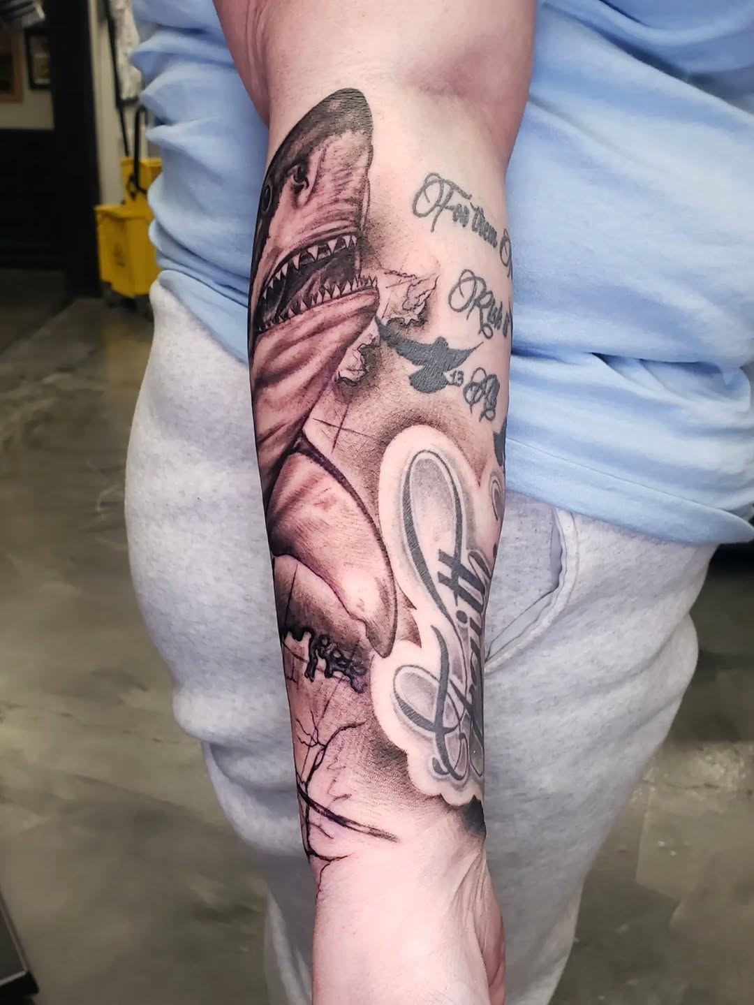 Tattoo by @tnchriswhitney — realism, black_and_grey
