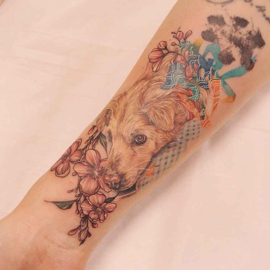 Tattoo by @irislamht — realism, watercolor
