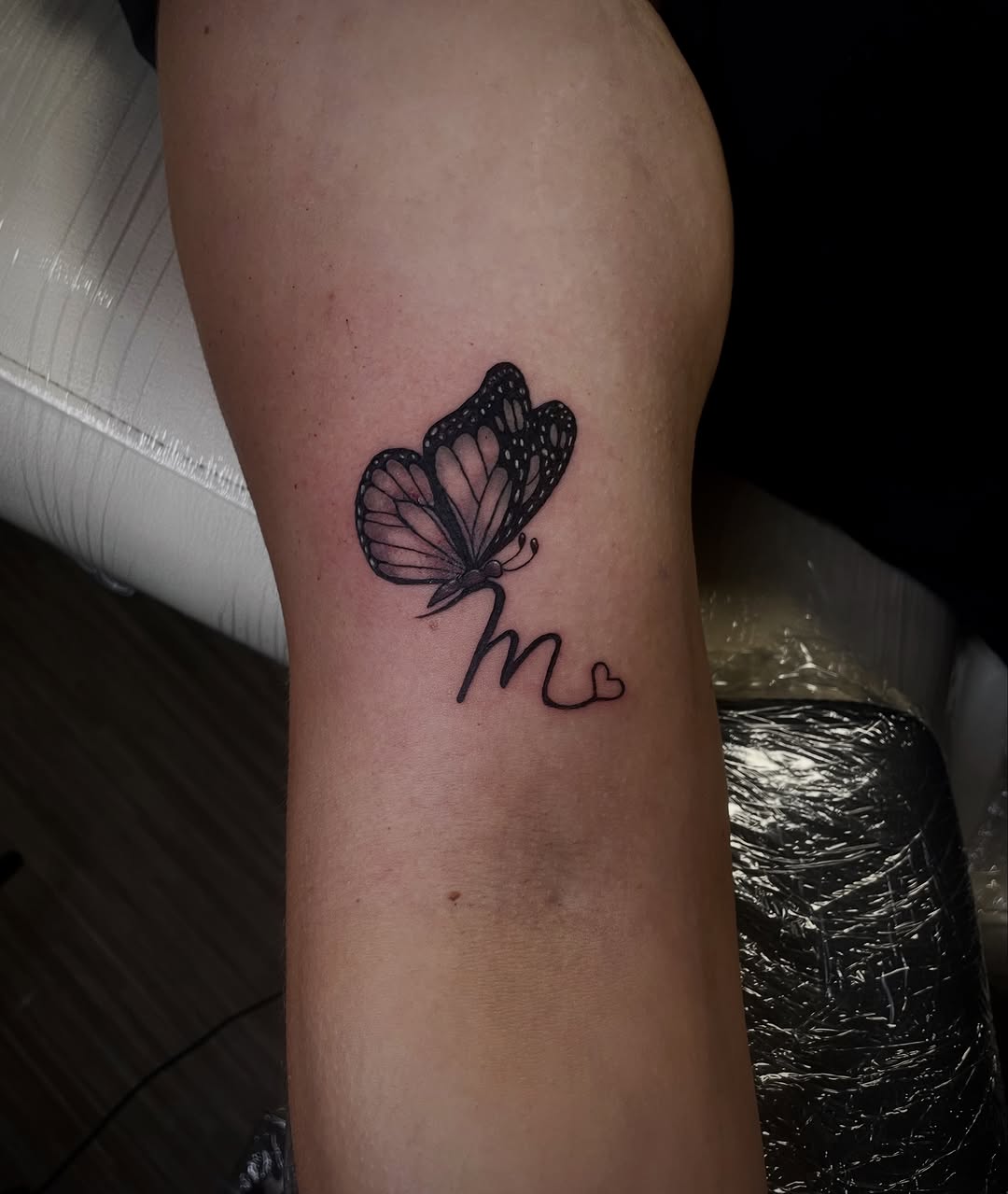 Tattoo by @redtideink — fine_line, lettering_script