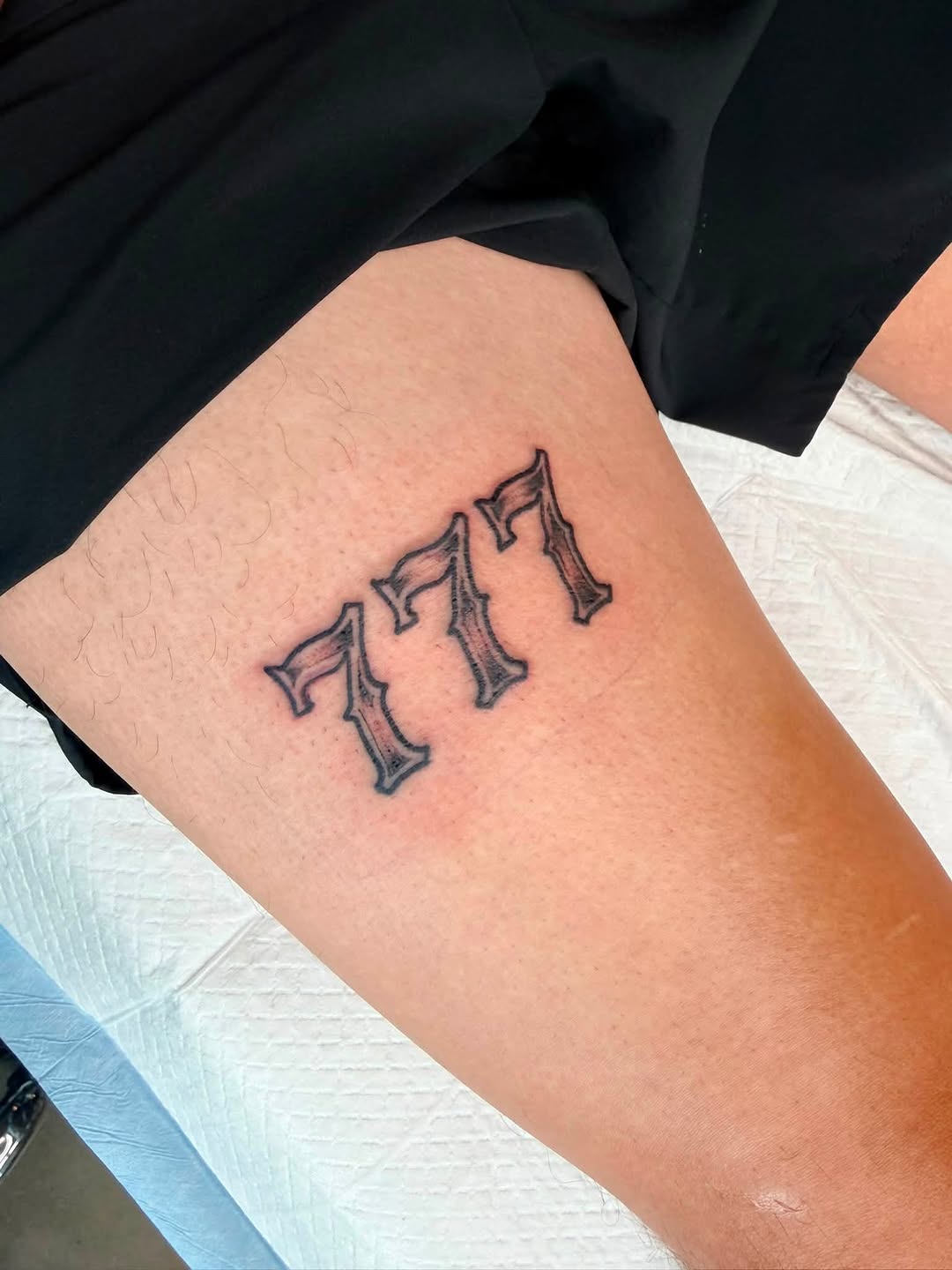 Tattoo by @catfishjimmytattoos — lettering_script