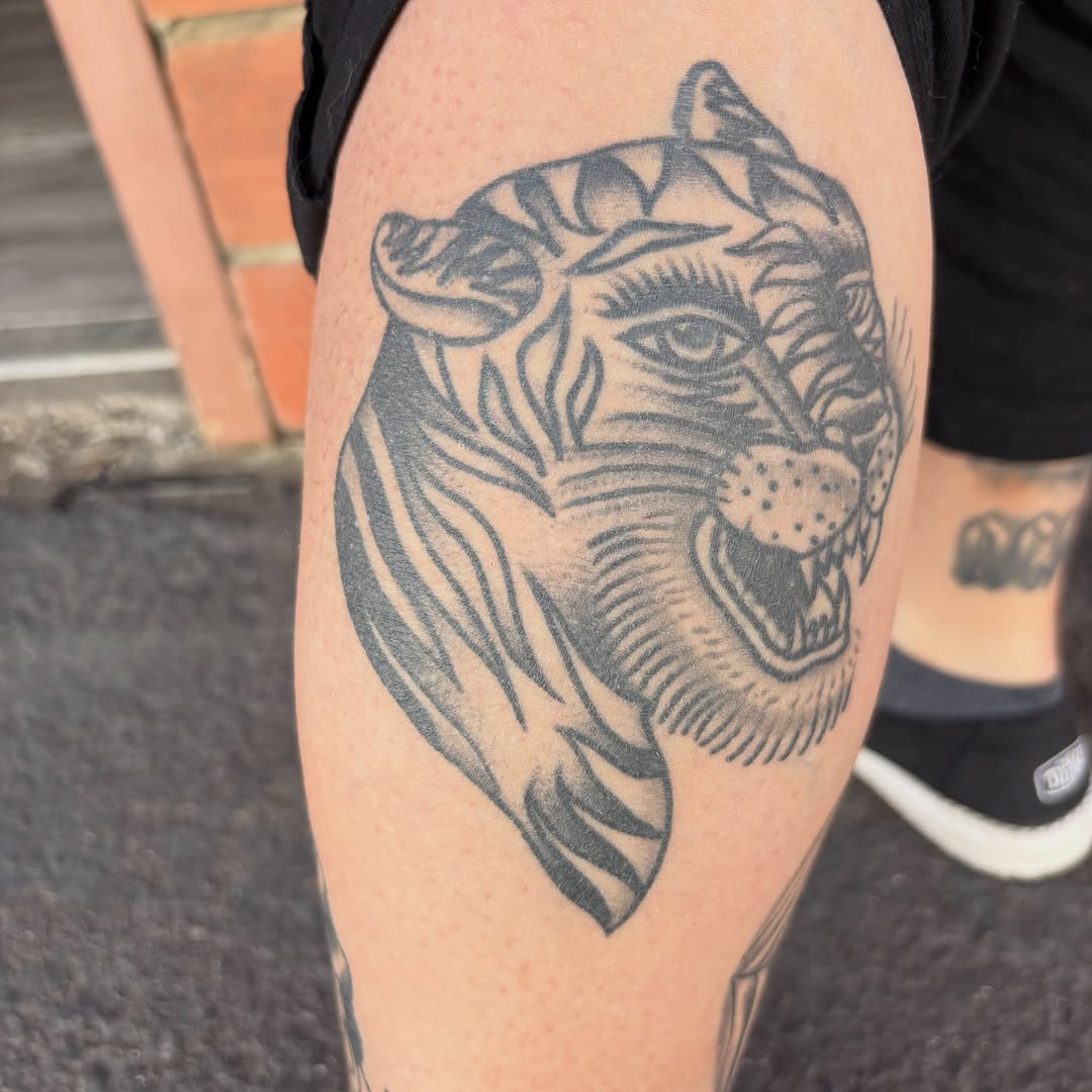 Tattoo by @thegonz541 — american_traditional, black_and_grey