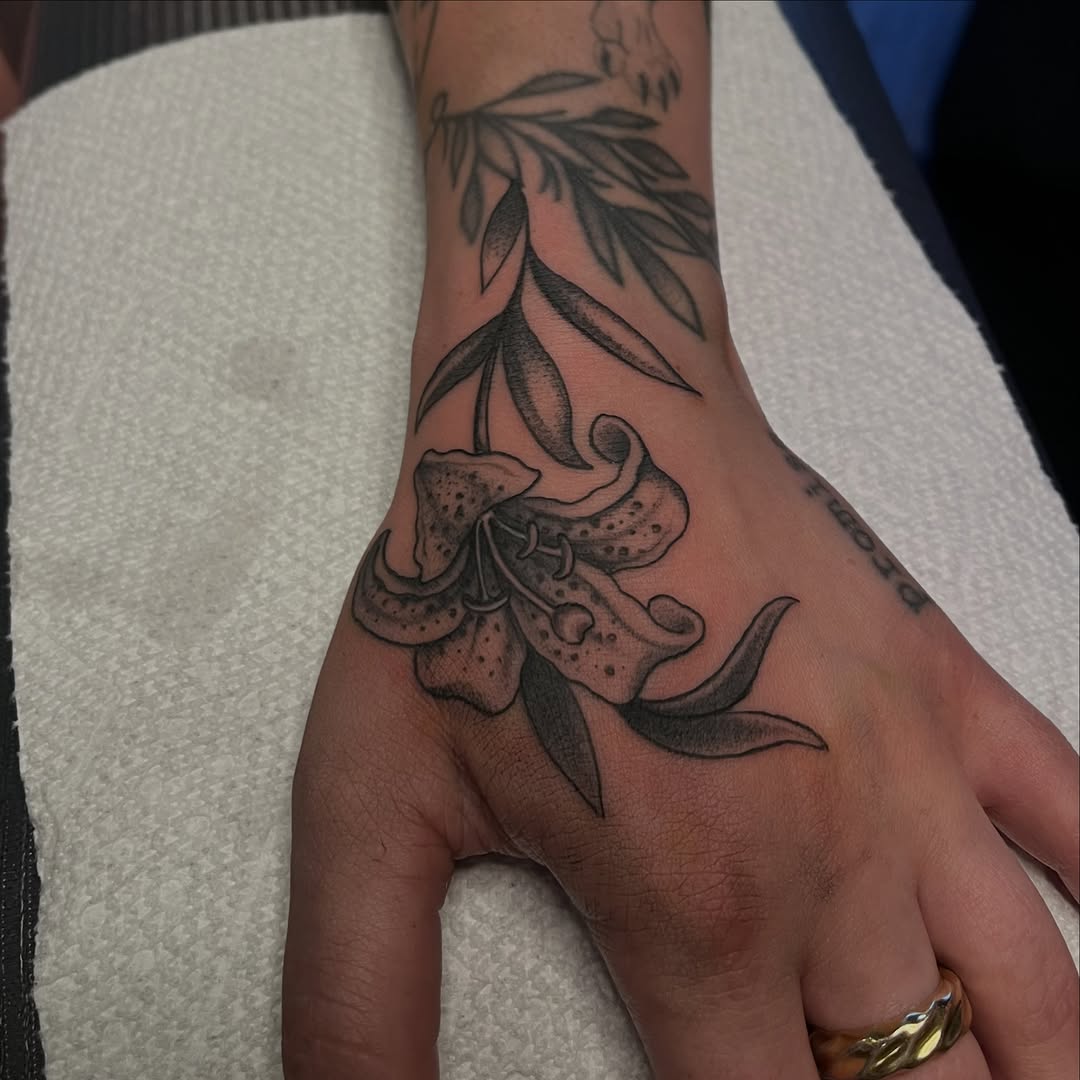 Tattoo by @adamhabecker — black_and_grey, realism